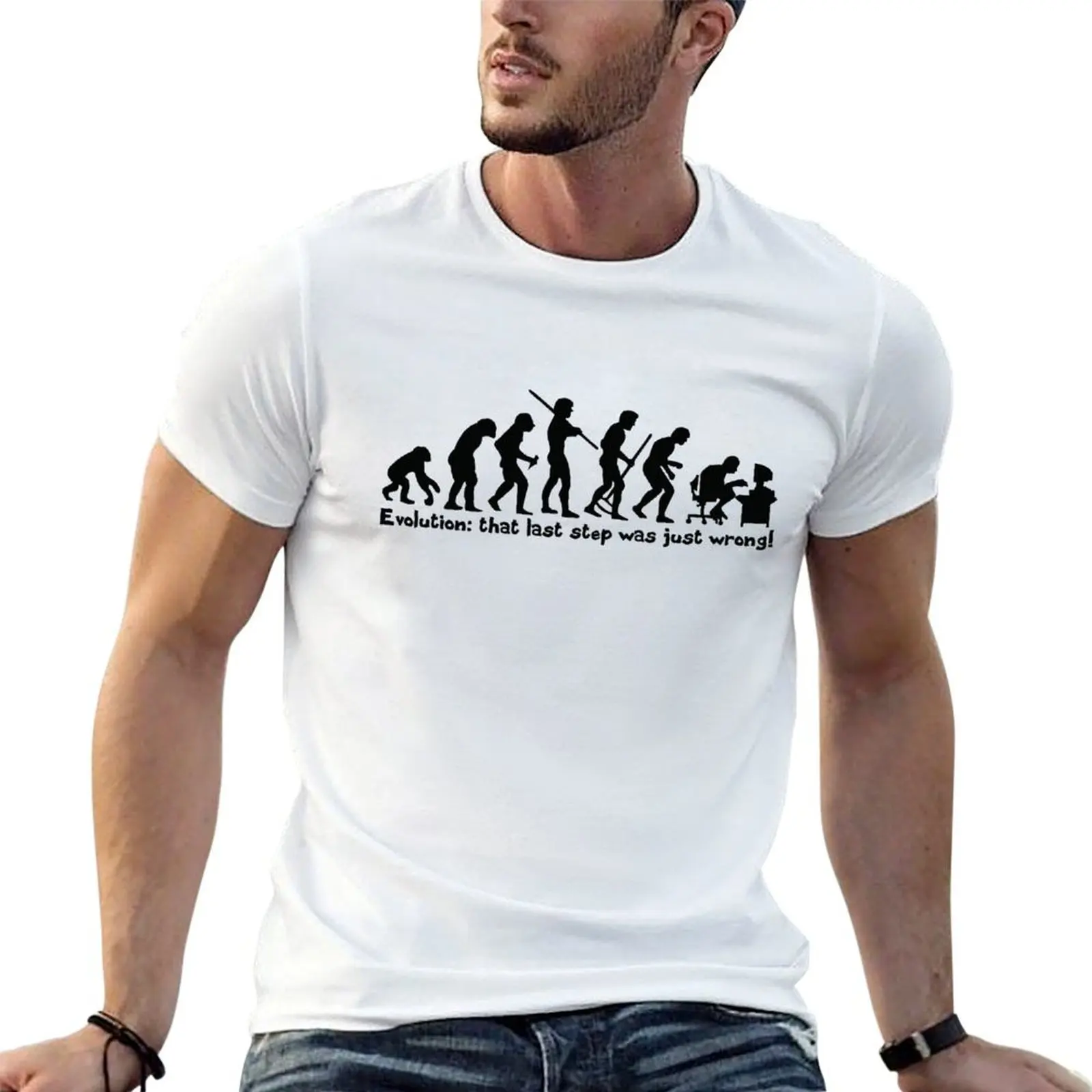 T-Shirt shirts for for fit t Evolution man Technology man t slim printed shirts
T-Shirt shirts for for fit t Evolution man Technology man t slim printed shirts