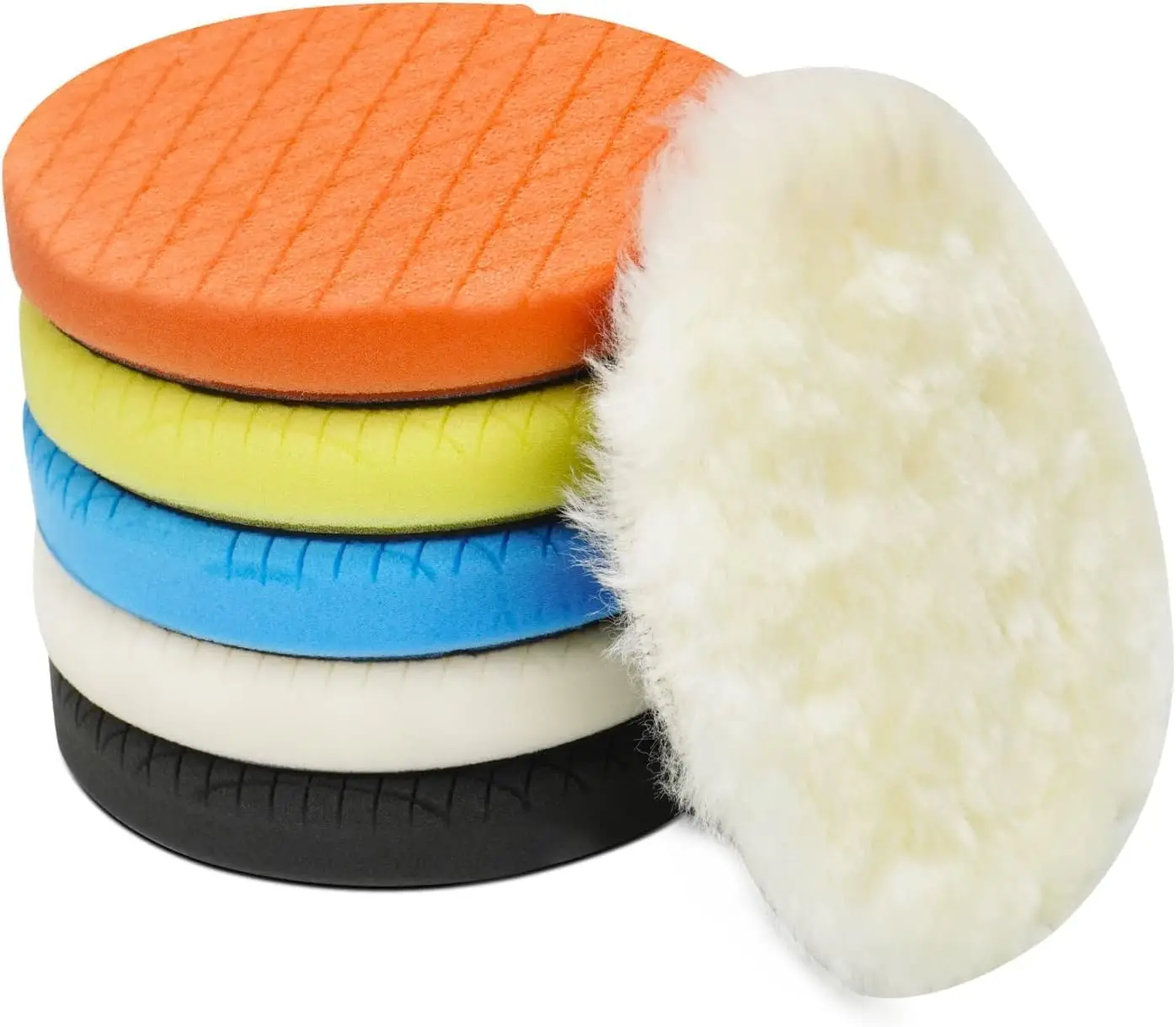 5 Inch Buffing Polishing Pads 6Pcs 140mm Face for 5in Backing Plate Car Buffer Polisher Kit with Sponge and Wool Pads for
5 Inch Buffing Polishing Pads 6Pcs 140mm Face for 5in Backing Plate Car Buffer Polisher Kit with Sponge and Wool Pads for
