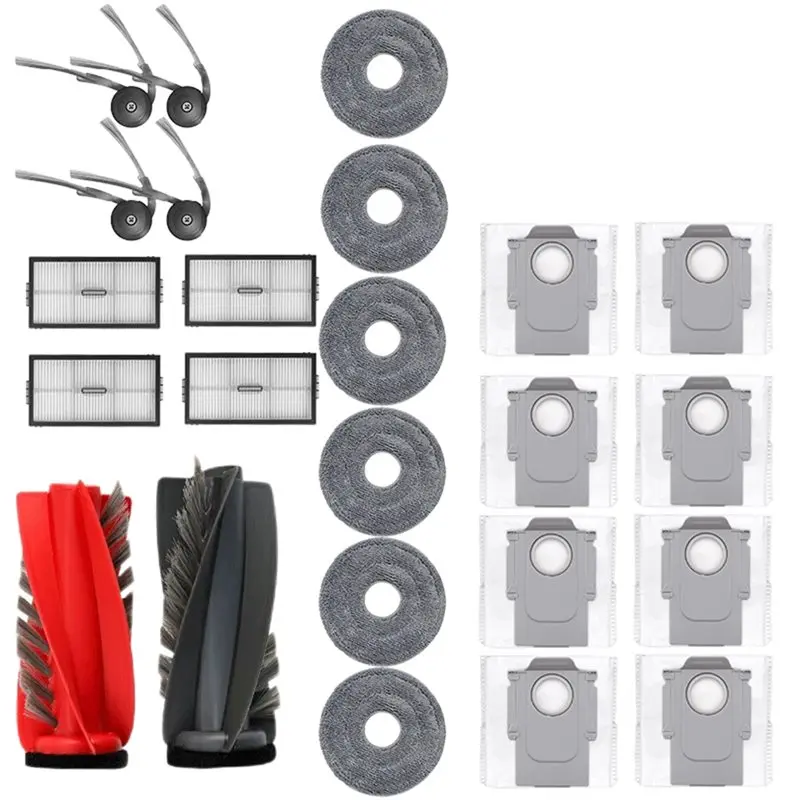 A78E-Main Roller Side Brush Filter Mop Cloth Dust Bag Accessories For Roborock Saros 10R/G20S Ultra Vacuum Robot Replacement Par
A78E-Main Roller Side Brush Filter Mop Cloth Dust Bag Accessories For Roborock Saros 10R/G20S Ultra Vacuum Robot Replacement Par
