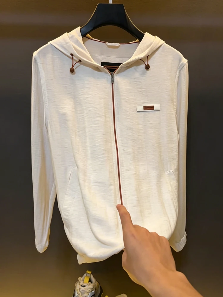 Men's Summer Thin Sun Protection Jacket Casual Hooded Top Comfortable Breathable Fashionable Youth Trendy Loose Fit Zipper Cl...
Men's Summer Thin Sun Protection Jacket Casual Hooded Top Comfortable Breathable Fashionable Youth Trendy Loose Fit Zipper Cl...
