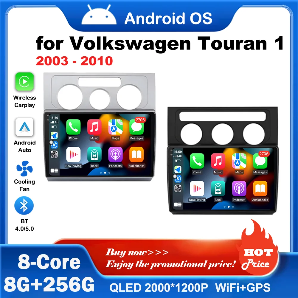 10 inch Android Auto Car Video Multimedia Player for Volkswagen Touran 1 2003 - 2010 Navigation GPS Split Screen WiFi Head Unit
10 inch Android Auto Car Video Multimedia Player for Volkswagen Touran 1 2003 - 2010 Navigation GPS Split Screen WiFi Head Unit