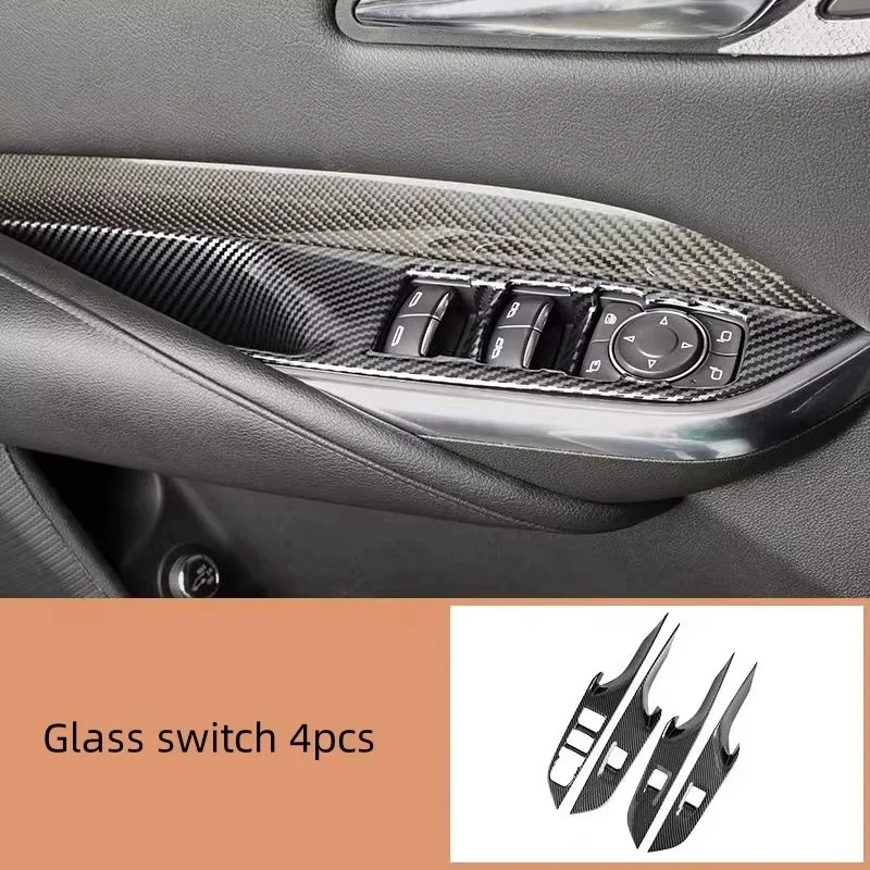 For Cadillac XT4 2019-2023 ABS carbon glass switch/gear shift/rear exhaust/inner door bowl/reading light interior accessories
For Cadillac XT4 2019-2023 ABS carbon glass switch/gear shift/rear exhaust/inner door bowl/reading light interior accessories