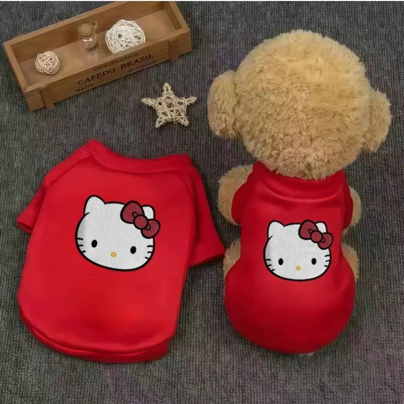 Kawaii Hello Kitty Sanrio Dog, милая мультяшная удобная теплая одежда с защитой от замерзания, одежда для котят, подарок для детей
Kawaii Hello Kitty Sanrio Dog, милая мультяшная удобная теплая одежда с защитой от замерзания, одежда для котят, подарок для детей