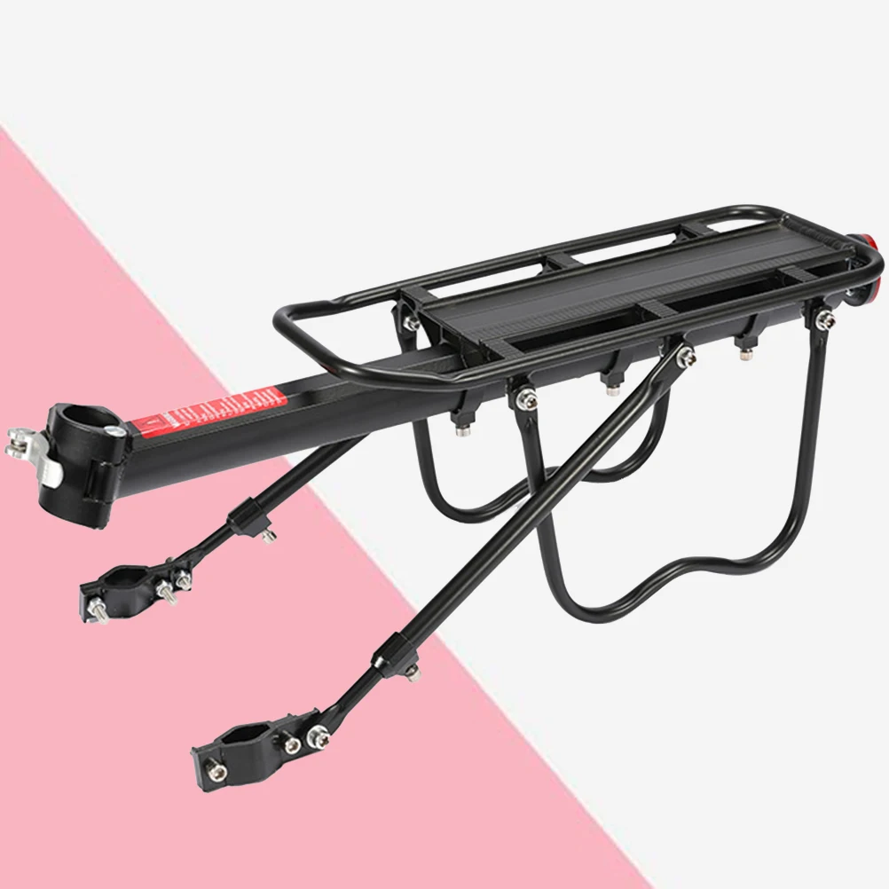 Bicycle Rear Rack Luggage Carrier Durable Aluminum Alloy Suitable for Bikes Road Mountain Adjustable Shelf Bike Carrier Rack
Bicycle Rear Rack Luggage Carrier Durable Aluminum Alloy Suitable for Bikes Road Mountain Adjustable Shelf Bike Carrier Rack