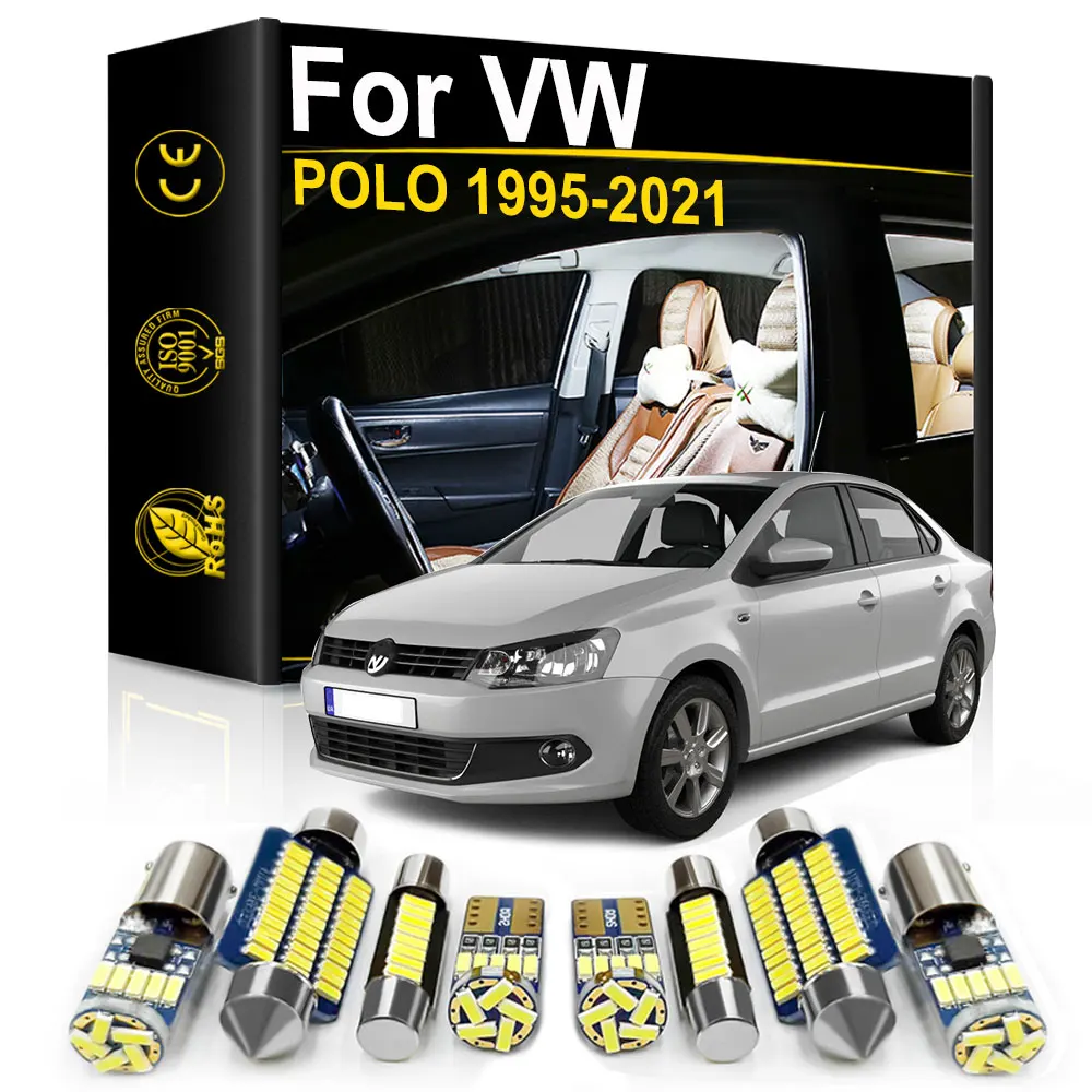 Car Interior Light LED For VW POLO 3 4 5 6 6R 6C 9N 6N AW1 MK6 MK5 MK4 MK3 2004 2005 2006 2007 2015 2017 2018 Accessories Canbus
Car Interior Light LED For VW POLO 3 4 5 6 6R 6C 9N 6N AW1 MK6 MK5 MK4 MK3 2004 2005 2006 2007 2015 2017 2018 Accessories Canbus