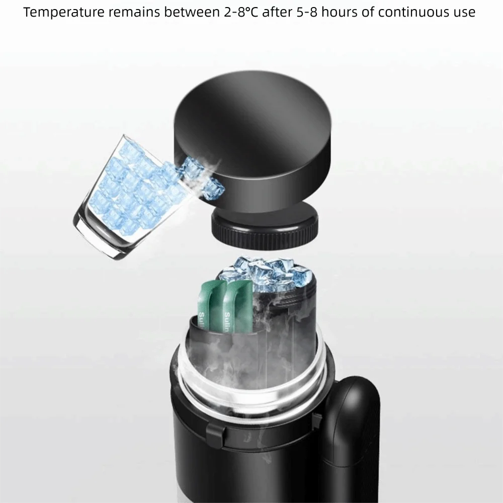 Rechargeable Insulin Refrigerated Cup Portable Design Large Capacity Growth Hormone Refrigerator LCD Digital Display
Rechargeable Insulin Refrigerated Cup Portable Design Large Capacity Growth Hormone Refrigerator LCD Digital Display