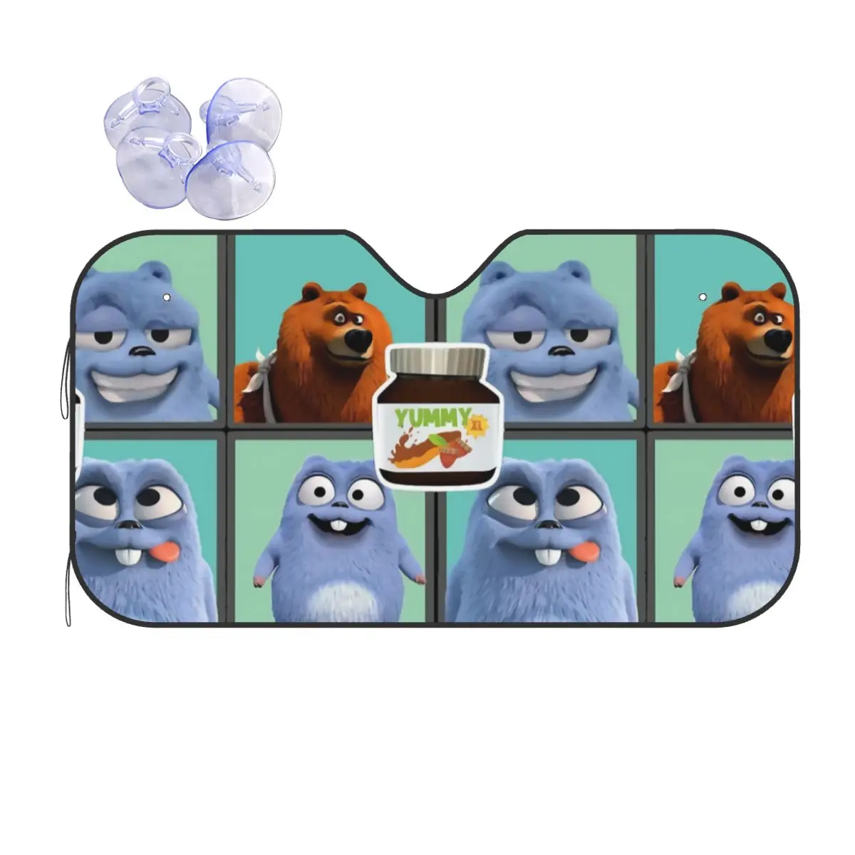 Grizzly And Lemmings Sunshade Windscreen Cartoon Retractable Car Front Window Visor 70x130cm Sunshade Visor Accessories Covers
Grizzly And Lemmings Sunshade Windscreen Cartoon Retractable Car Front Window Visor 70x130cm Sunshade Visor Accessories Covers