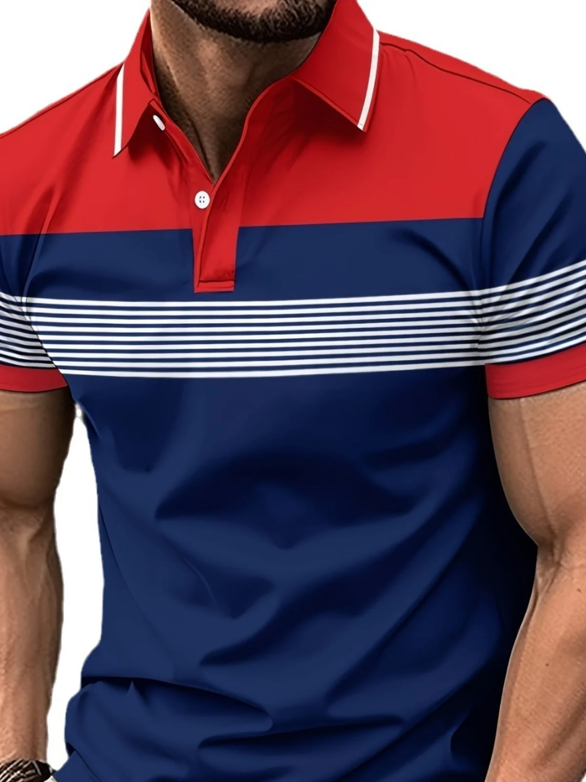 Men's Casual V-Ne Striped irt Summer Breathable Polyester Fiber Loose Fit ort Sve T-irt Youth ular Sle
Men's Casual V-Ne Striped irt Summer Breathable Polyester Fiber Loose Fit ort Sve T-irt Youth ular Sle