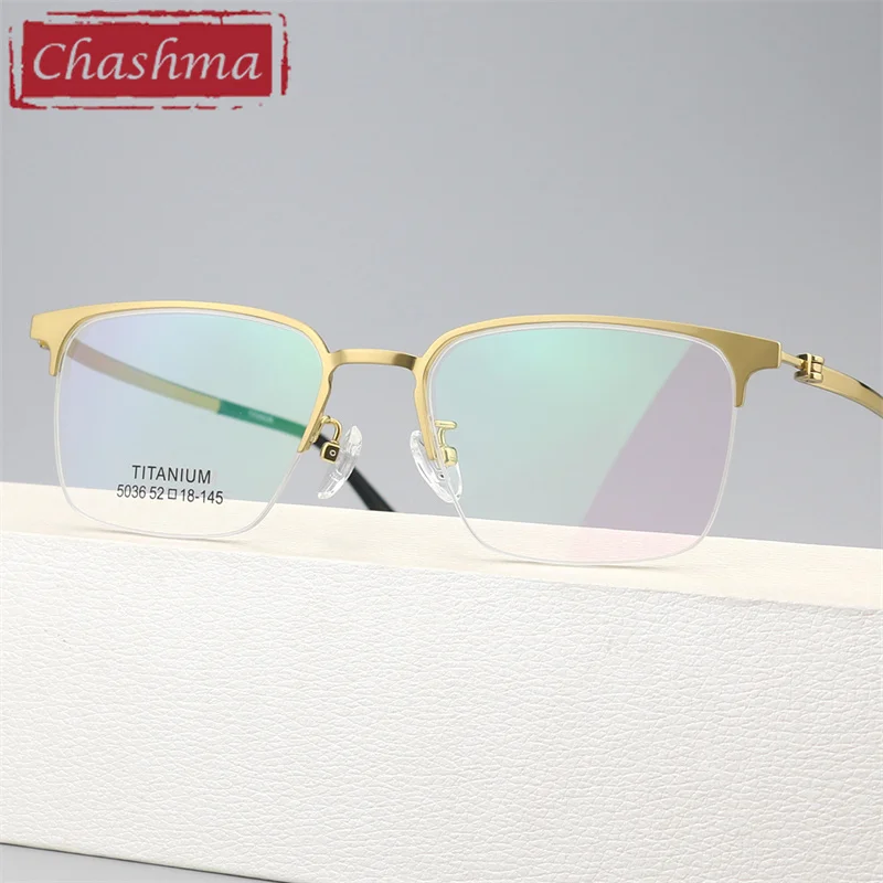 Chashma Prescription Glasses Men Pure Titanium Gafas Ultra Light Optical Eyewear Flexible Spectacles Eyeglasses Frame for Male
Chashma Prescription Glasses Men Pure Titanium Gafas Ultra Light Optical Eyewear Flexible Spectacles Eyeglasses Frame for Male