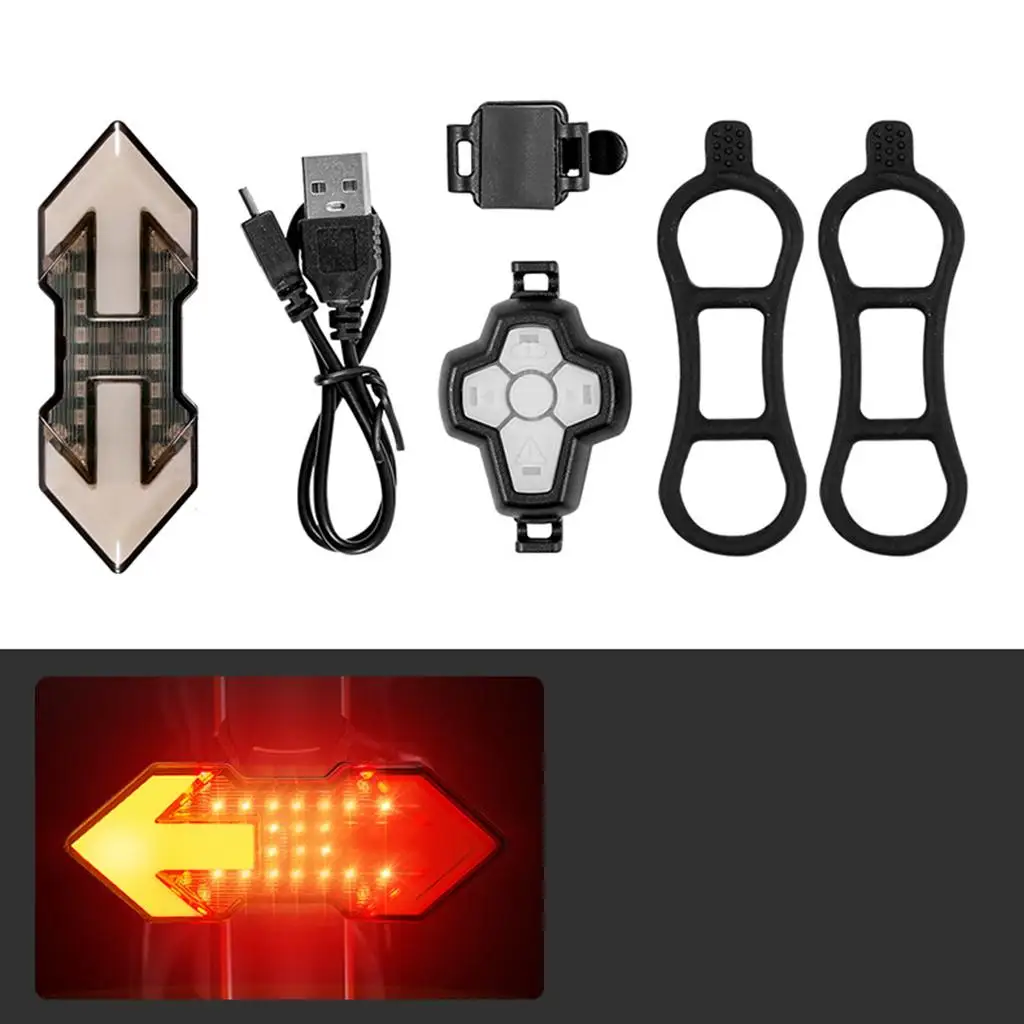 Bike Tail Light 5 Modes USB Portable Mountain Turn Night Bright for Bicycle Cycling
Bike Tail Light 5 Modes USB Portable Mountain Turn Night Bright for Bicycle Cycling