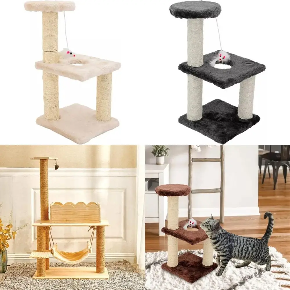 Climbing Tower for Cats: Multi-Layer Sisal Scratching, Jumping, and Playing Pet Product
Climbing Tower for Cats: Multi-Layer Sisal Scratching, Jumping, and Playing Pet Product