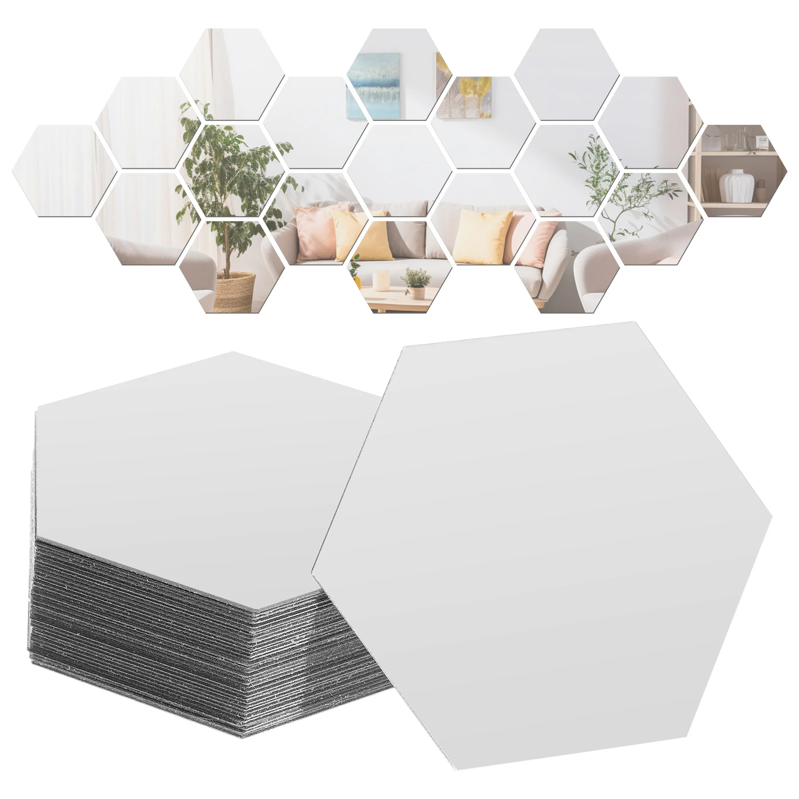 36 Pcs Hexagonal Acrylic Wall Sticker Decoration Adhesive for Sticky Stickers Mirror Decals
36 Pcs Hexagonal Acrylic Wall Sticker Decoration Adhesive for Sticky Stickers Mirror Decals