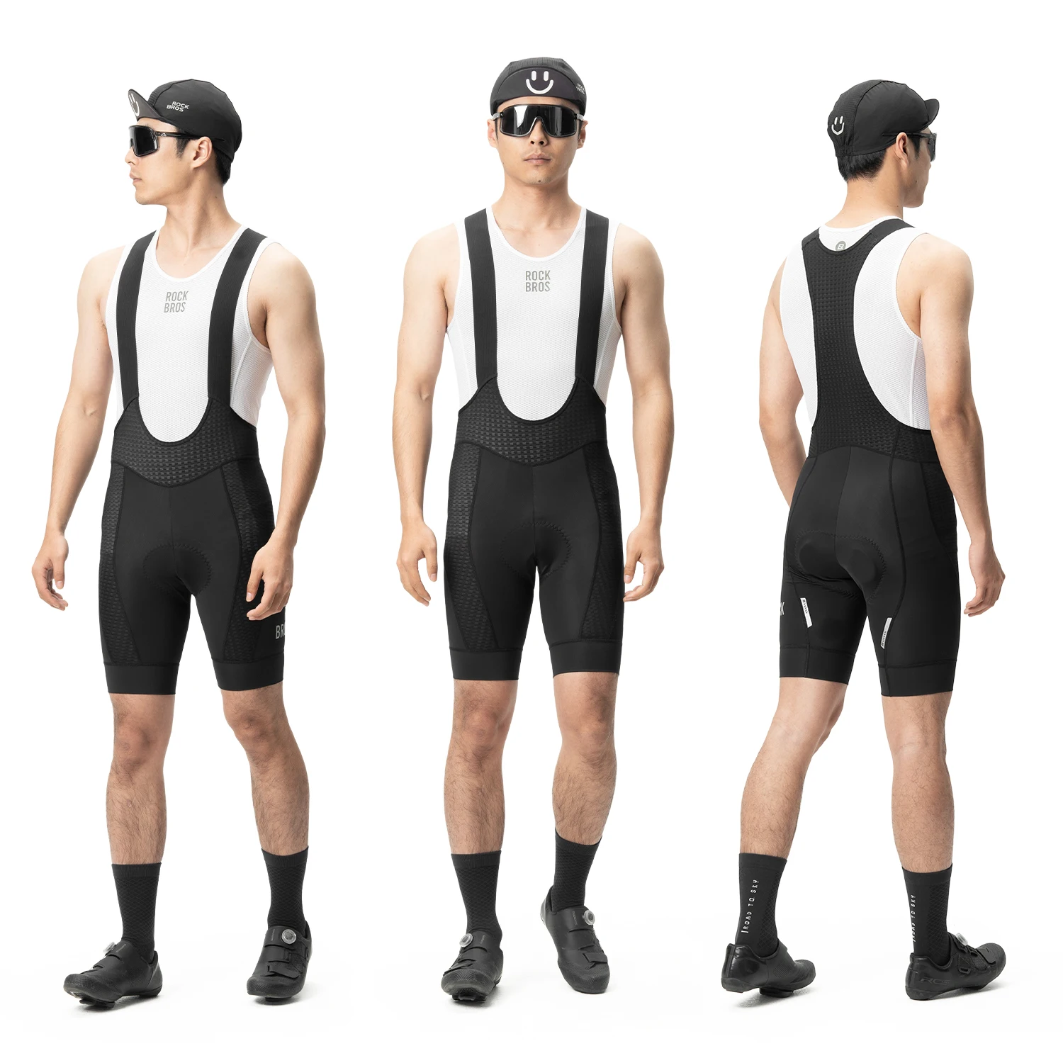 ROCKBROS Summer Cycling Bib Shorts Lightweight High Elastic Breathable Shorts Shock Absorption Sponge Cushion Pad Cycling Shorts
ROCKBROS Summer Cycling Bib Shorts Lightweight High Elastic Breathable Shorts Shock Absorption Sponge Cushion Pad Cycling Shorts