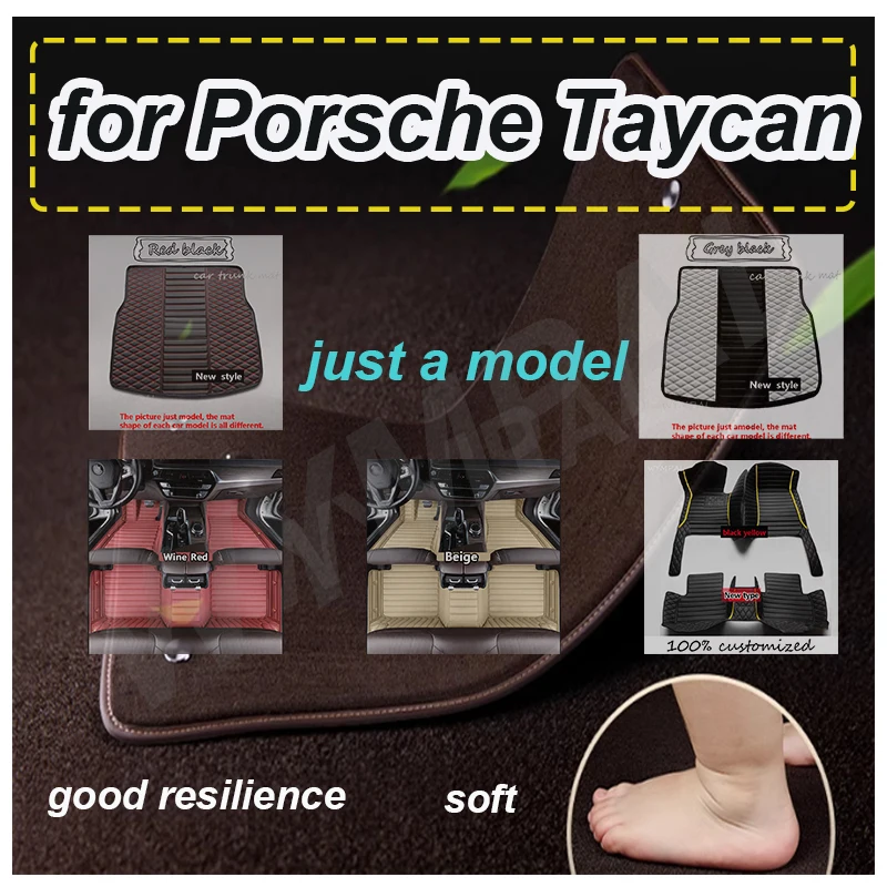 LUXURY Car Floor Mats For Porsche Taycan 2020 2021 2022 2023 4door Saloon Dustproof Pads Car Mats Interior Decoration 
LUXURY Car Floor Mats For Porsche Taycan 2020 2021 2022 2023 4door Saloon Dustproof Pads Car Mats Interior Decoration