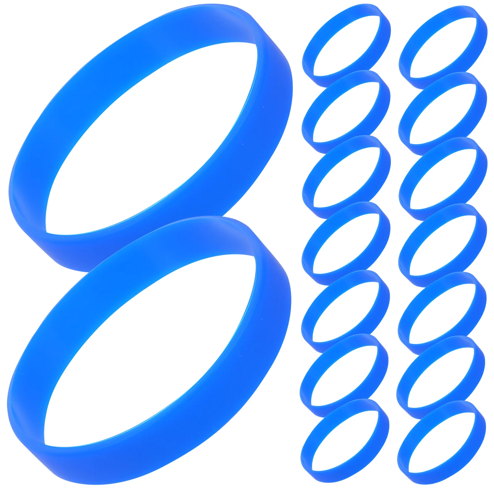 25 Pcs Silicone Wristbands Bands for Event Sports Lightweight Durable Pure Color Adult Team Festival Child Bracelets
25 Pcs Silicone Wristbands Bands for Event Sports Lightweight Durable Pure Color Adult Team Festival Child Bracelets