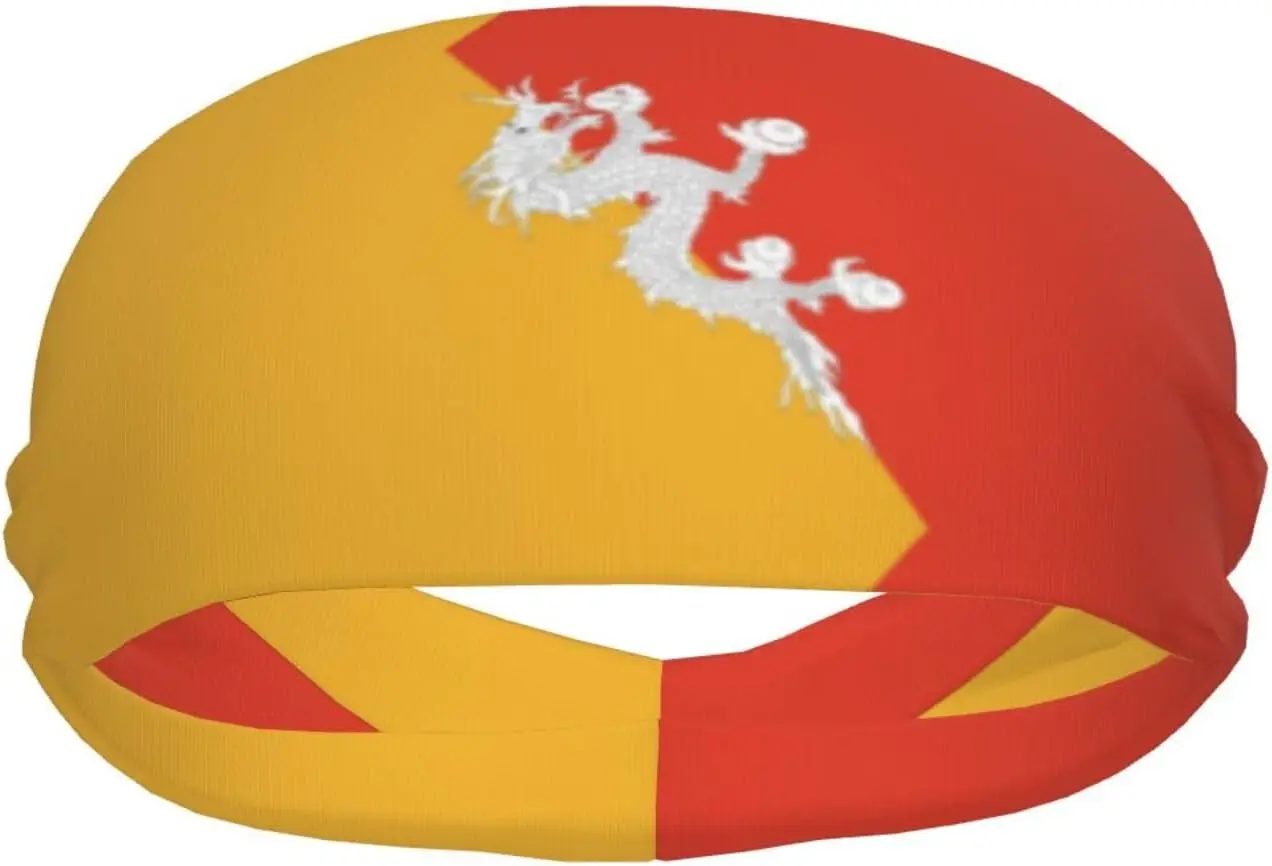 Sweatband for Women Men Bhutanese Flag Breathable Sports Headbands Unisex Head Band Elastic Exercise Sweat Bands Hairband
Sweatband for Women Men Bhutanese Flag Breathable Sports Headbands Unisex Head Band Elastic Exercise Sweat Bands Hairband