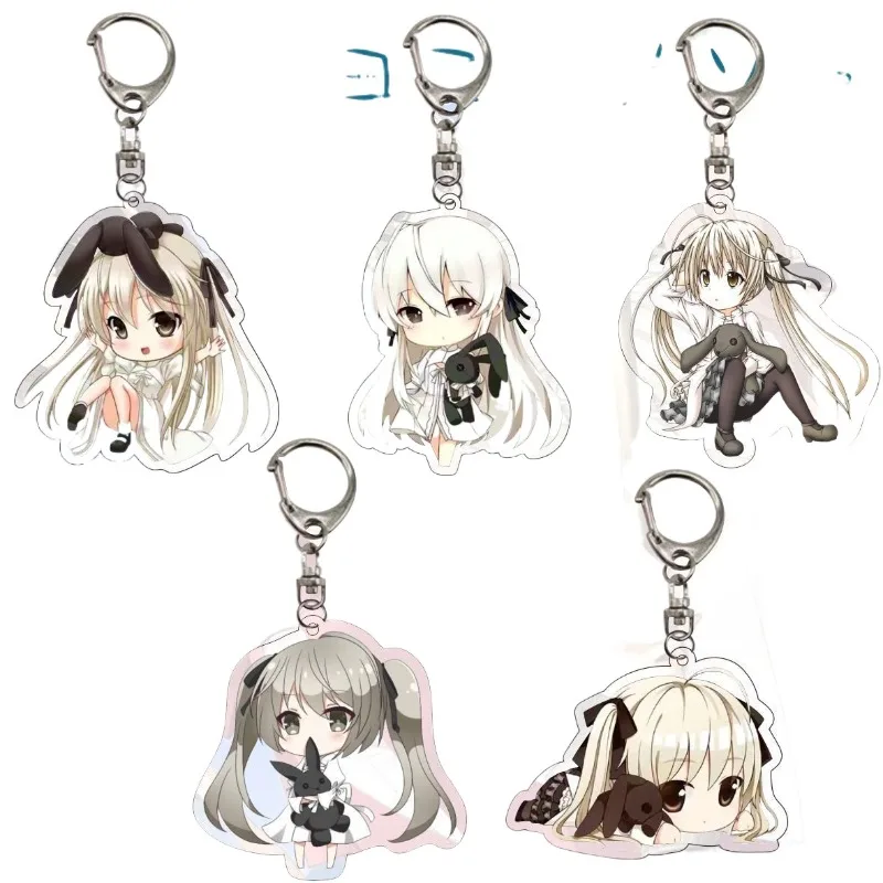 Original in Solitude Toys Arcylic Fingures Keychain Kawaii Kasugano Sora Action Chains Friend Birth Party Ornament Gift Keyring 
Original in Solitude Toys Arcylic Fingures Keychain Kawaii Kasugano Sora Action Chains Friend Birth Party Ornament Gift Keyring