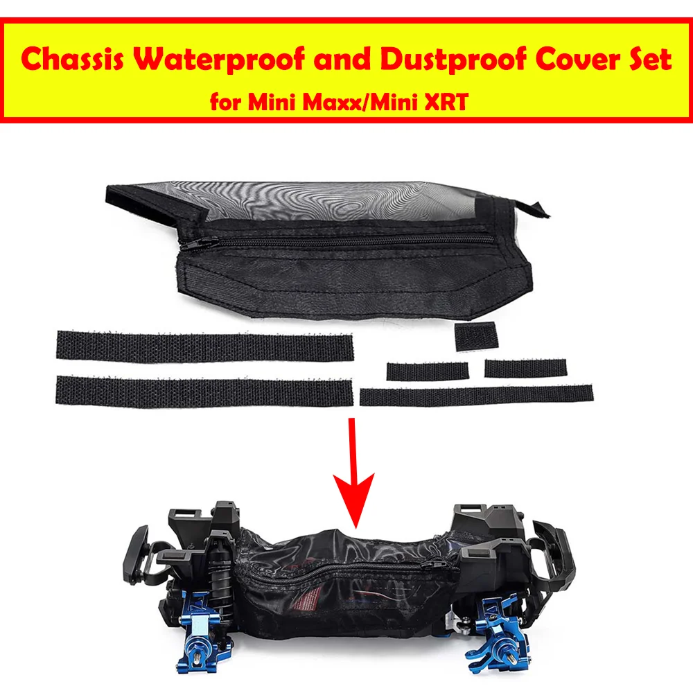 Chassis Waterproof and Dustproof Cover Set for Mini Maxx/Mini XRT W273 Accessories
Chassis Waterproof and Dustproof Cover Set for Mini Maxx/Mini XRT W273 Accessories