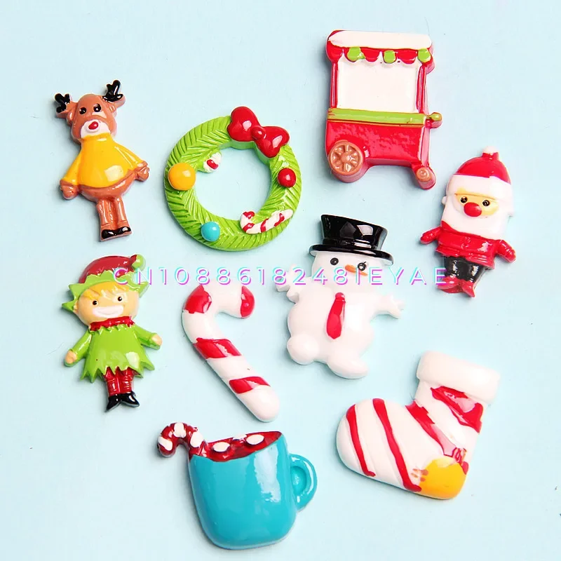Resin Mini Christmas Serie Flat Back Resin Charms Cabochon for Slime Filler Kid DIY Mobile Phone Manicure Decoration Craft
Resin Mini Christmas Serie Flat Back Resin Charms Cabochon for Slime Filler Kid DIY Mobile Phone Manicure Decoration Craft