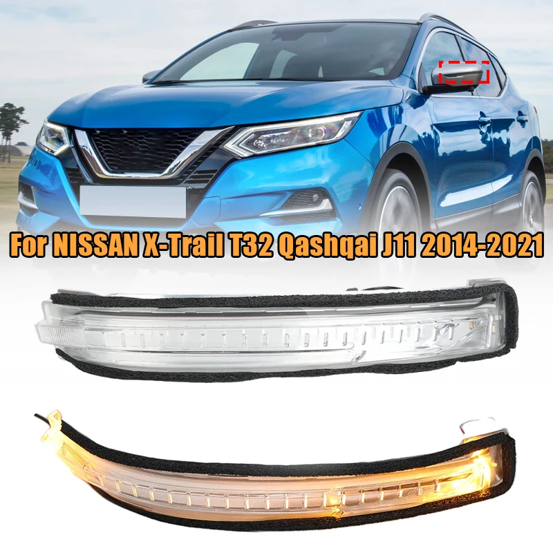Rearview Mirror Turn signal Light For NISSAN X-Trail T32 Qashqai J11 Murano JUKE F15 PATHFINDER 2014 - 2021 LED Car Accessorie
Rearview Mirror Turn signal Light For NISSAN X-Trail T32 Qashqai J11 Murano JUKE F15 PATHFINDER 2014 - 2021 LED Car Accessorie