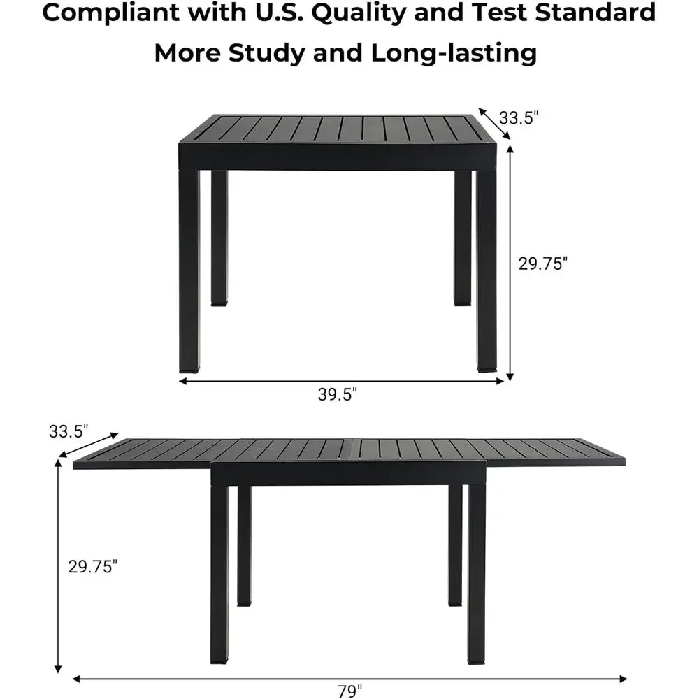 Promotion PriceSpecial Offer7-Piece Outdoor Dining Set Or 6 With 1 RecExpandable Table Or 4-6 Person, Metal Woven Wicker Ixed Pa
Promotion PriceSpecial Offer7-Piece Outdoor Dining Set Or 6 With 1 RecExpandable Table Or 4-6 Person, Metal Woven Wicker Ixed Pa