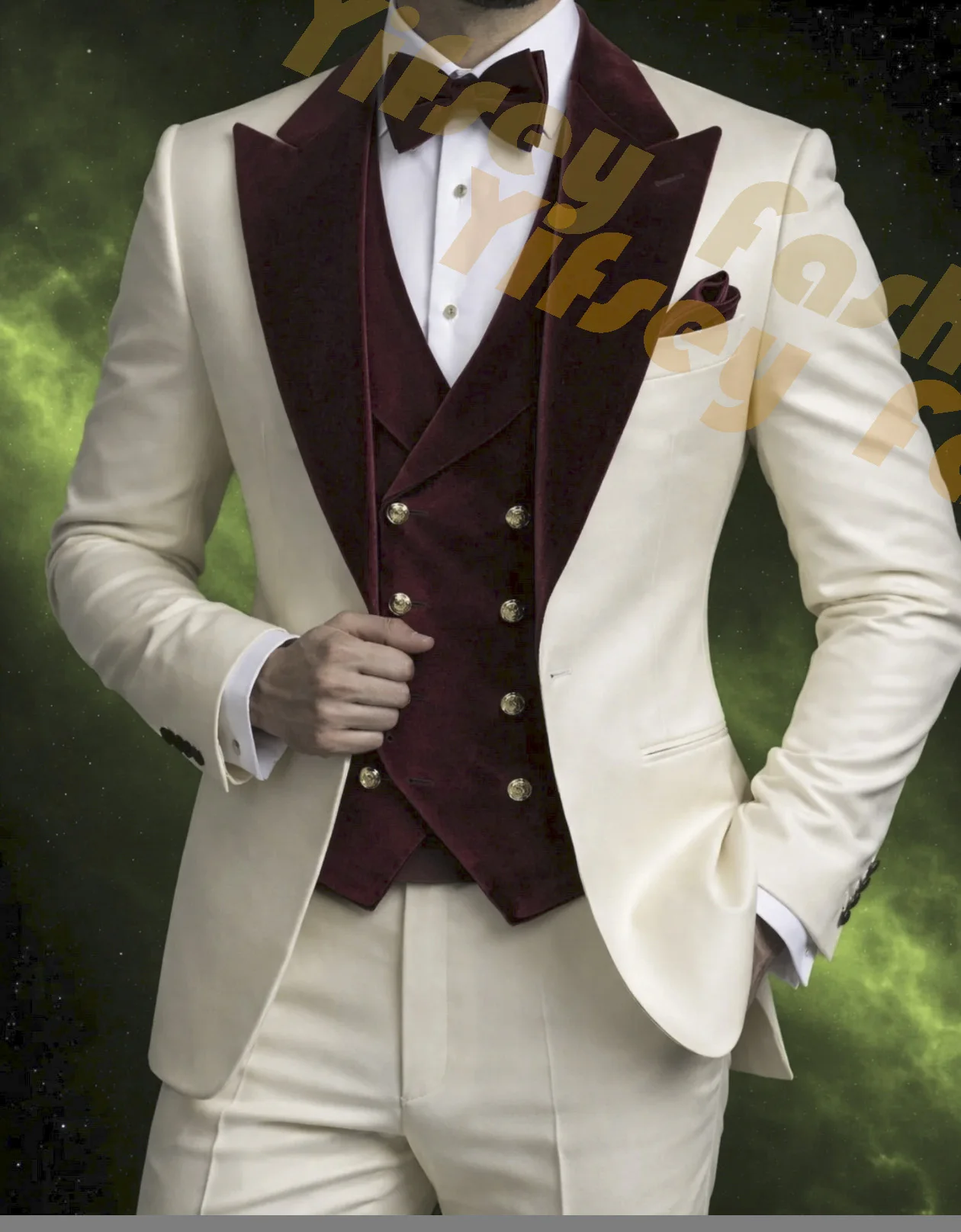 Burgundy Velvet Vest White Tailcoat Men Suit Set Wedding Groom Custom Made Tuxedos Jacket Pants Slim Prom Blazer Trousers Outfit
Burgundy Velvet Vest White Tailcoat Men Suit Set Wedding Groom Custom Made Tuxedos Jacket Pants Slim Prom Blazer Trousers Outfit