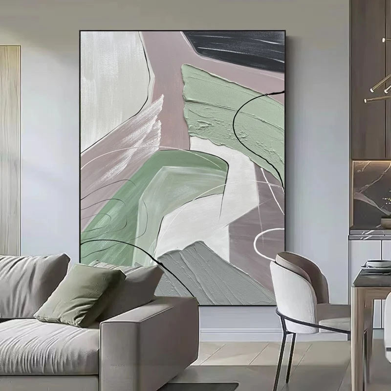 Modern Wall Hangings Abstract Oil Painting Texture Wall Picture Canvas Art For Hotel Painting bedroom decoration Unframed
Modern Wall Hangings Abstract Oil Painting Texture Wall Picture Canvas Art For Hotel Painting bedroom decoration Unframed