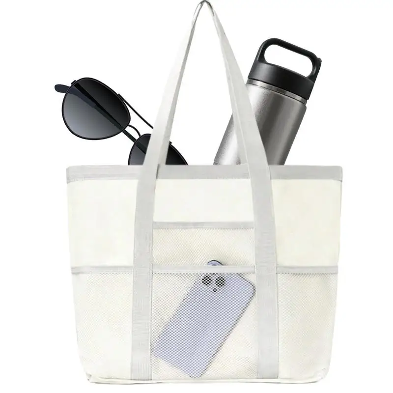 Beach Bag Large Capacity Pool Bag Waterproof Mesh Fitness Handbag Portable Swimming Pouch for Water Bottle Sunglasses Sports
Beach Bag Large Capacity Pool Bag Waterproof Mesh Fitness Handbag Portable Swimming Pouch for Water Bottle Sunglasses Sports
