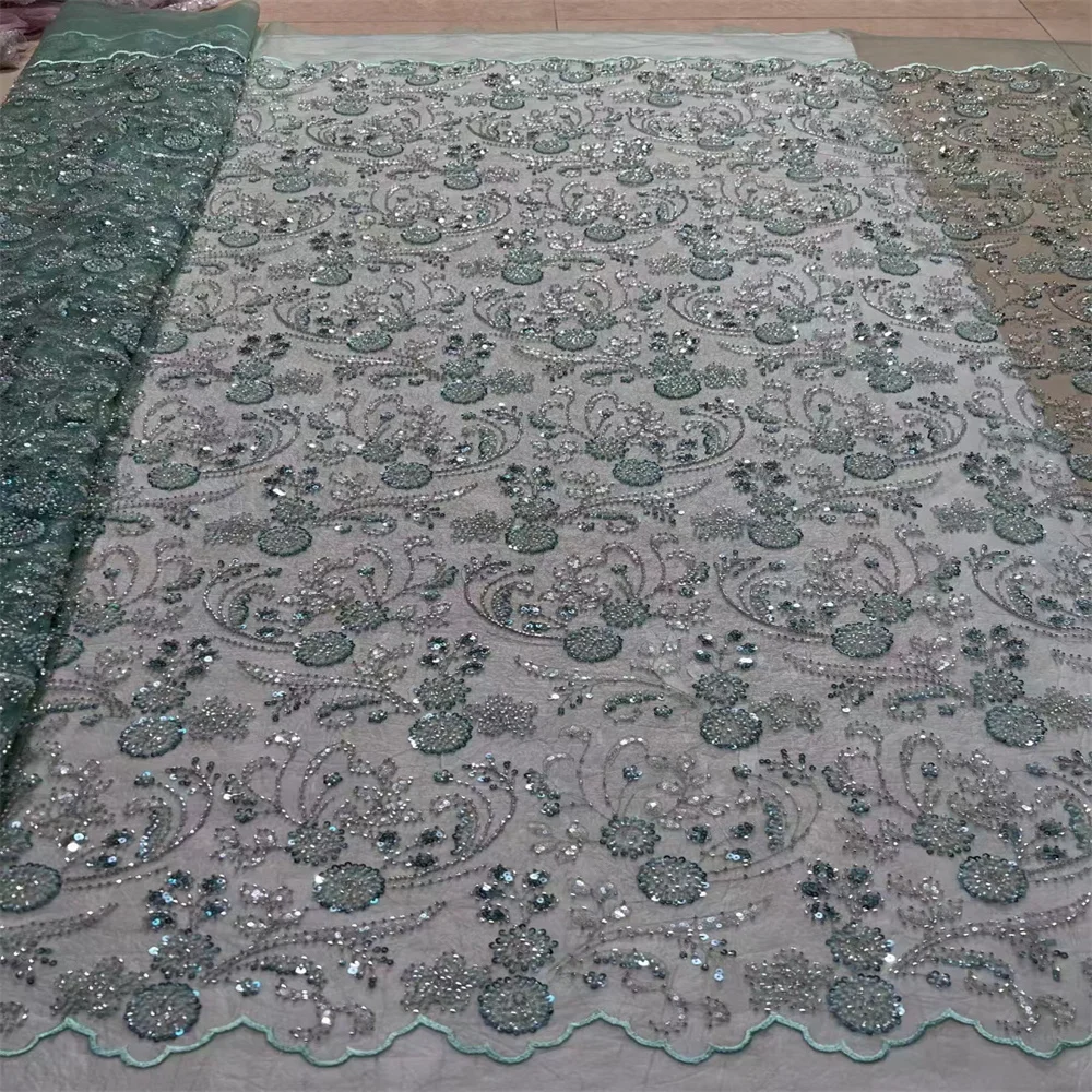 Nigerian Tulle Lace for Bridal Gown Dresses 2024 High Quality African French Net Lace with Sequins Senegal Fabrics cd-02150
Nigerian Tulle Lace for Bridal Gown Dresses 2024 High Quality African French Net Lace with Sequins Senegal Fabrics cd-02150