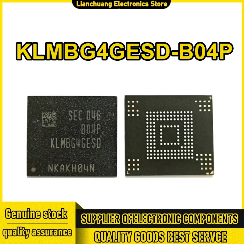 KLMBG4GESD-B04P Industrial grade 5.1 version eMMC 32GB flash memory granule New Original in Stock
KLMBG4GESD-B04P Industrial grade 5.1 version eMMC 32GB flash memory granule New Original in Stock