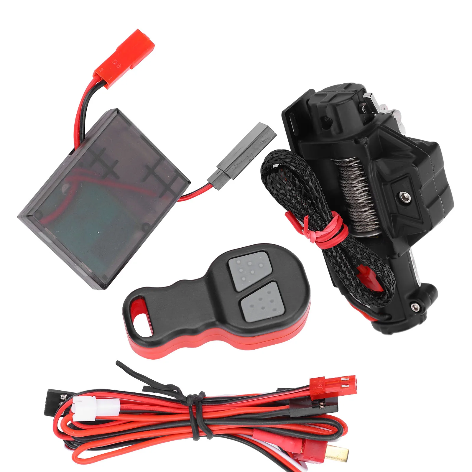 RC Winch for Axial SCX10 Winch Remote Control Receiver Set RC Car Parts Fit for Axial SCX10 90046 1/10 RC Crawler RC Car Winch
RC Winch for Axial SCX10 Winch Remote Control Receiver Set RC Car Parts Fit for Axial SCX10 90046 1/10 RC Crawler RC Car Winch