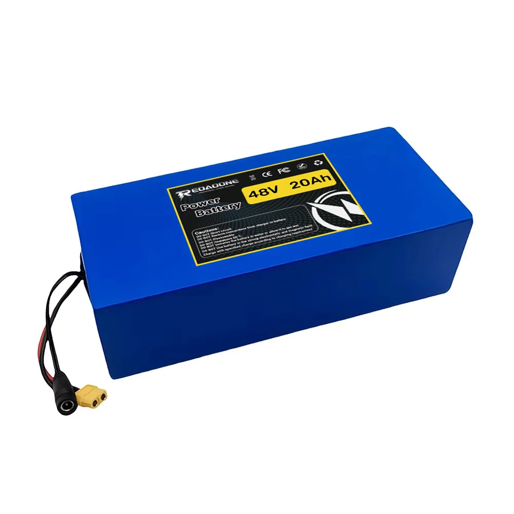 48V 20Ah new 21700 13S5P lithium battery pack 1000W high-power battery suitable for various transportation vehicles.
48V 20Ah new 21700 13S5P lithium battery pack 1000W high-power battery suitable for various transportation vehicles.