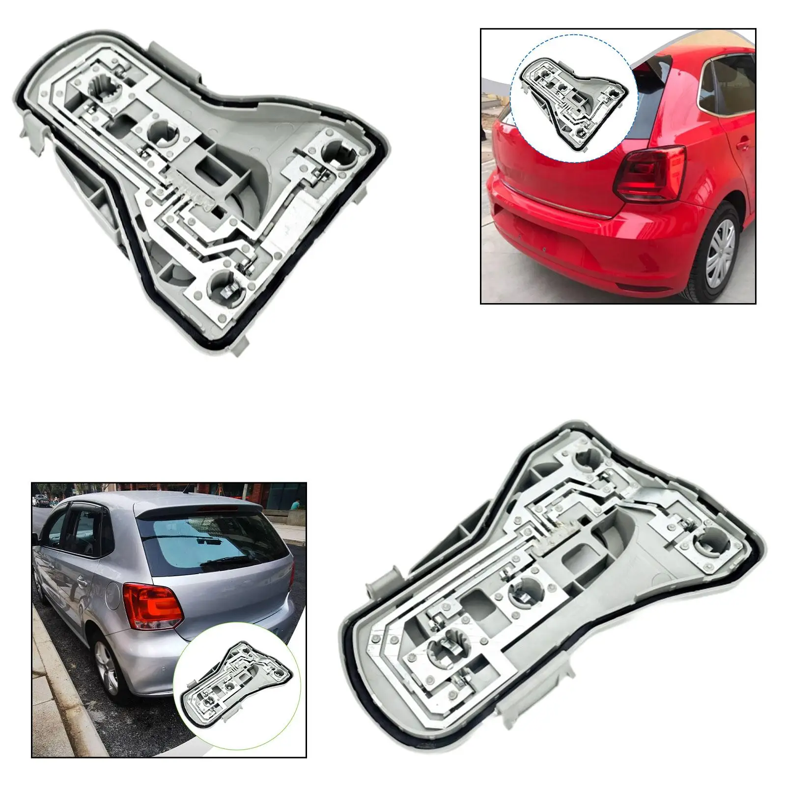 Rear Tail Light Cluster Bracket Low Reflectivity Grey Finish Professional Circuit Board Holder Practical Premium for Volkswagen
Rear Tail Light Cluster Bracket Low Reflectivity Grey Finish Professional Circuit Board Holder Practical Premium for Volkswagen