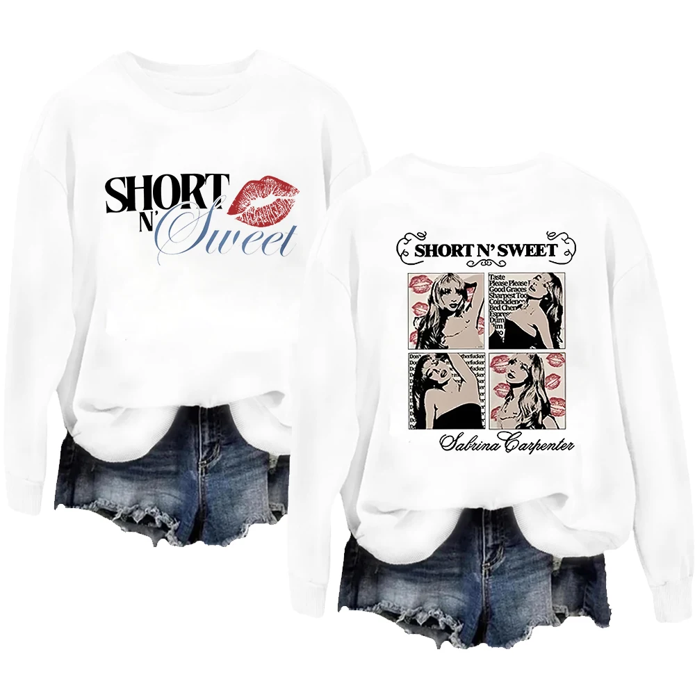 Sabrina Short n' Sweet Album Sweatshirt Men/Women Fans Gift Vintage Hoodies Fashionable Casual Sweatshirts
Sabrina Short n' Sweet Album Sweatshirt Men/Women Fans Gift Vintage Hoodies Fashionable Casual Sweatshirts