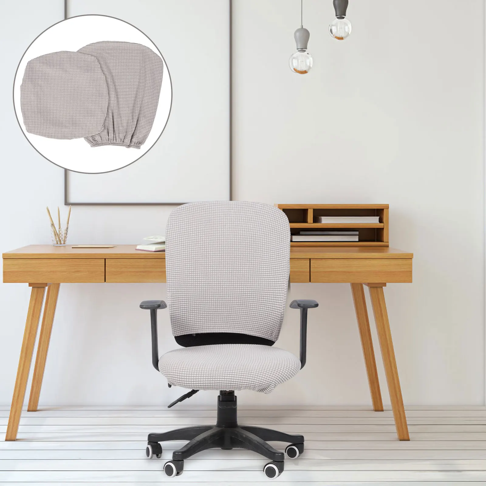 Seat Swivel Chair Cover Covers Split Slipcover Backrest Polyester (Polyester) Rotating Seats
Seat Swivel Chair Cover Covers Split Slipcover Backrest Polyester (Polyester) Rotating Seats