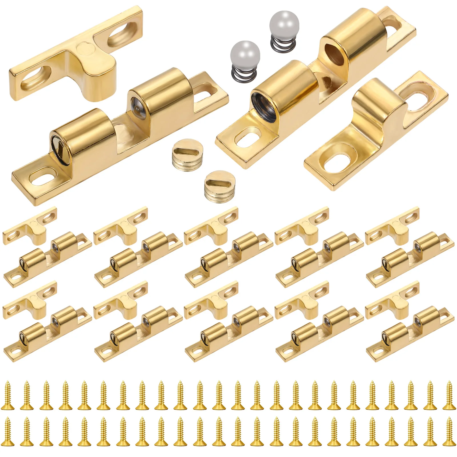 12 Pcs Zinc Alloy Ball Catch Cabinet Door Latches Durable Easy Install For Cabinets Cupboards Drawers Furniture Hardware
12 Pcs Zinc Alloy Ball Catch Cabinet Door Latches Durable Easy Install For Cabinets Cupboards Drawers Furniture Hardware