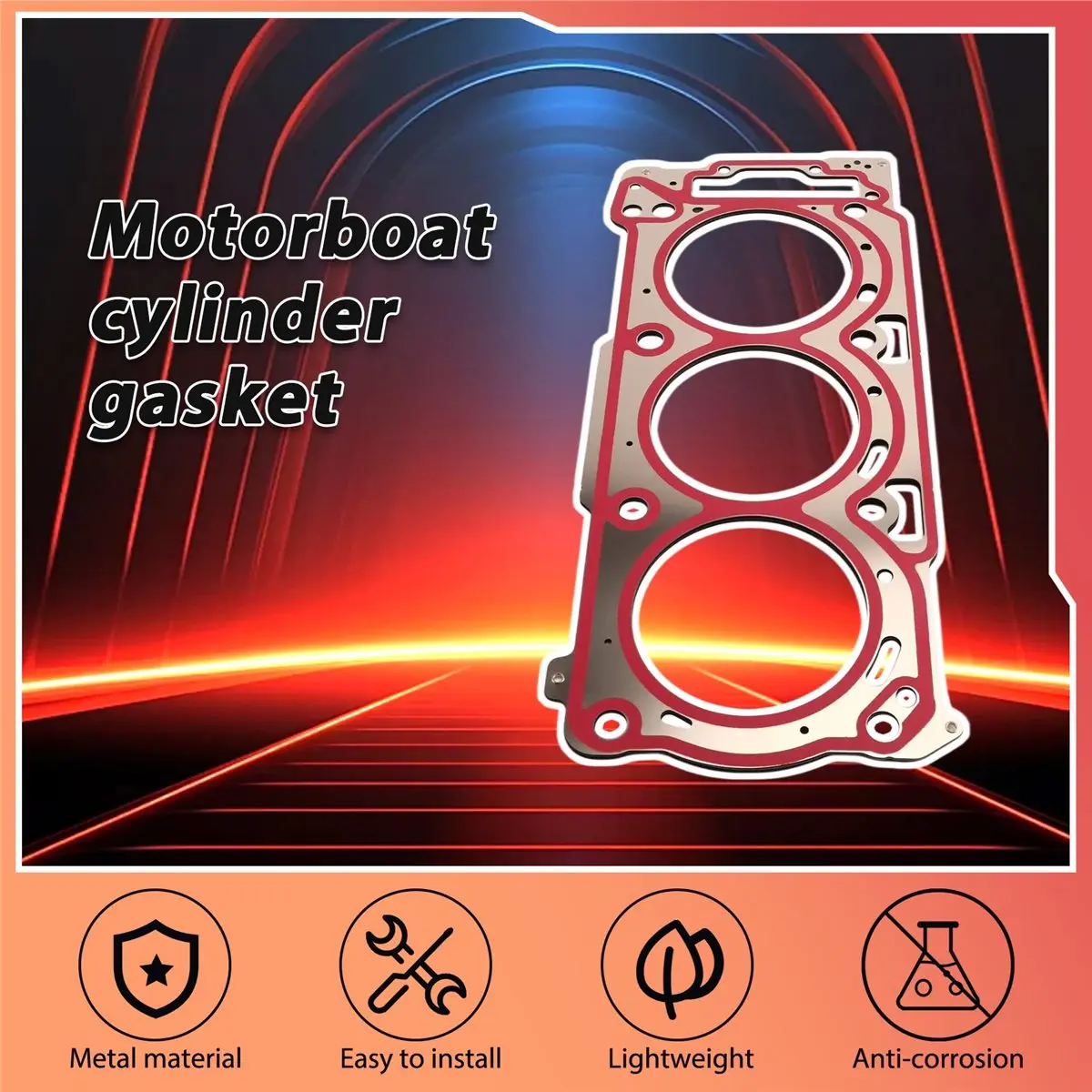 update. 420950772 Motorboat Cylinder Gasket for BRP Sea‑Doo GTX 300 RXP‑X 300 RXT‑X 300 Cylinder Head Gasket
update. 420950772 Motorboat Cylinder Gasket for BRP Sea‑Doo GTX 300 RXP‑X 300 RXT‑X 300 Cylinder Head Gasket