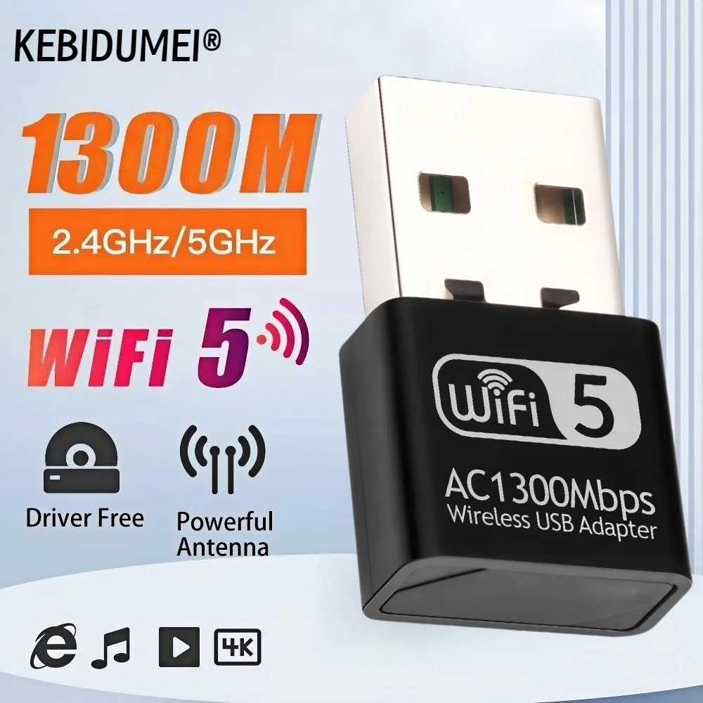 1300 Мбит/с мини-USB Wi-Fi адаптер сетевой двухдиапазонный 2,4G/5Ghz Ethernet WIFI сетевой адаптер ключ сетевая карта беспроводной Wi-Fi приемник
1300 Мбит/с мини-USB Wi-Fi адаптер сетевой двухдиапазонный 2,4G/5Ghz Ethernet WIFI сетевой адаптер ключ сетевая карта беспроводной Wi-Fi приемник