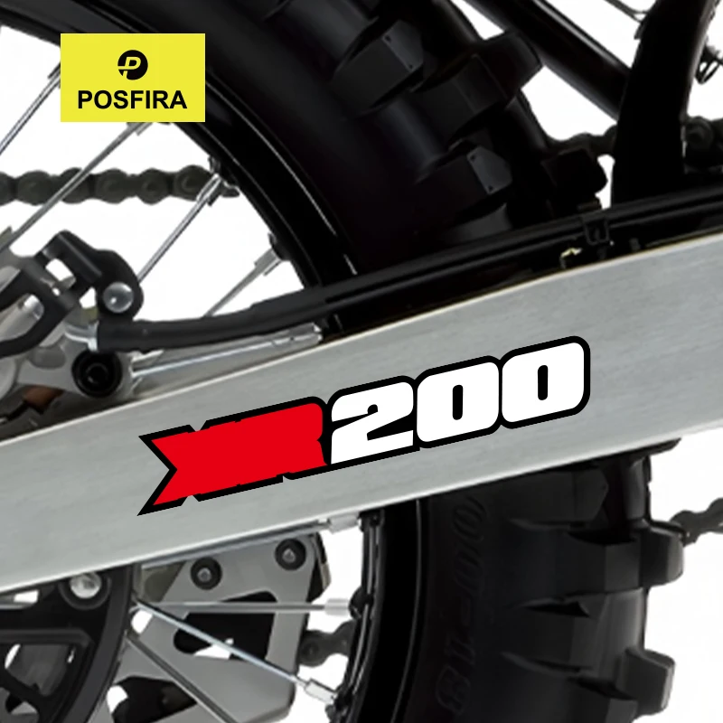 POSFIRA Motorcycle Swingarm Sticker Vinyl Decals for Honda XR 200 XR200 2002-2014 2013 2012 2011 Motorbike Swing Arm Accessories
POSFIRA Motorcycle Swingarm Sticker Vinyl Decals for Honda XR 200 XR200 2002-2014 2013 2012 2011 Motorbike Swing Arm Accessories