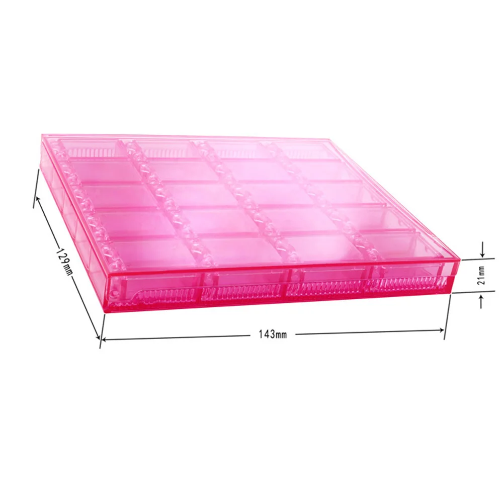 28 Grids Nail Art Storage Box Removable Transparent Organizer Durable Dustproof Plastic Clasp Closure Bead Case
28 Grids Nail Art Storage Box Removable Transparent Organizer Durable Dustproof Plastic Clasp Closure Bead Case