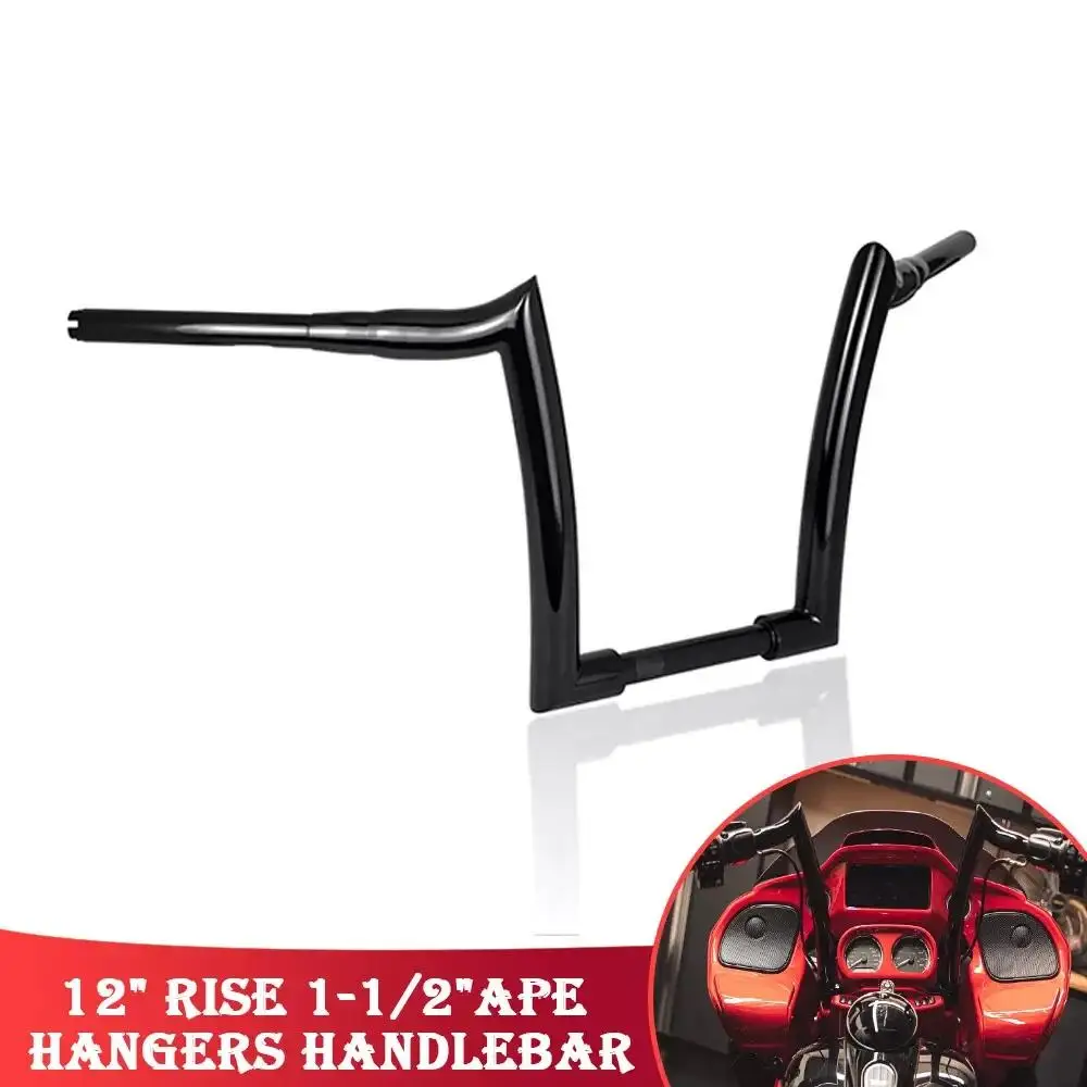 Motorcycle Accessories 12'' Rise Ape Hangers Handlebar Steel For Honda Shadow Phantom VT750C2B Dyna Softail Sportster
Motorcycle Accessories 12'' Rise Ape Hangers Handlebar Steel For Honda Shadow Phantom VT750C2B Dyna Softail Sportster