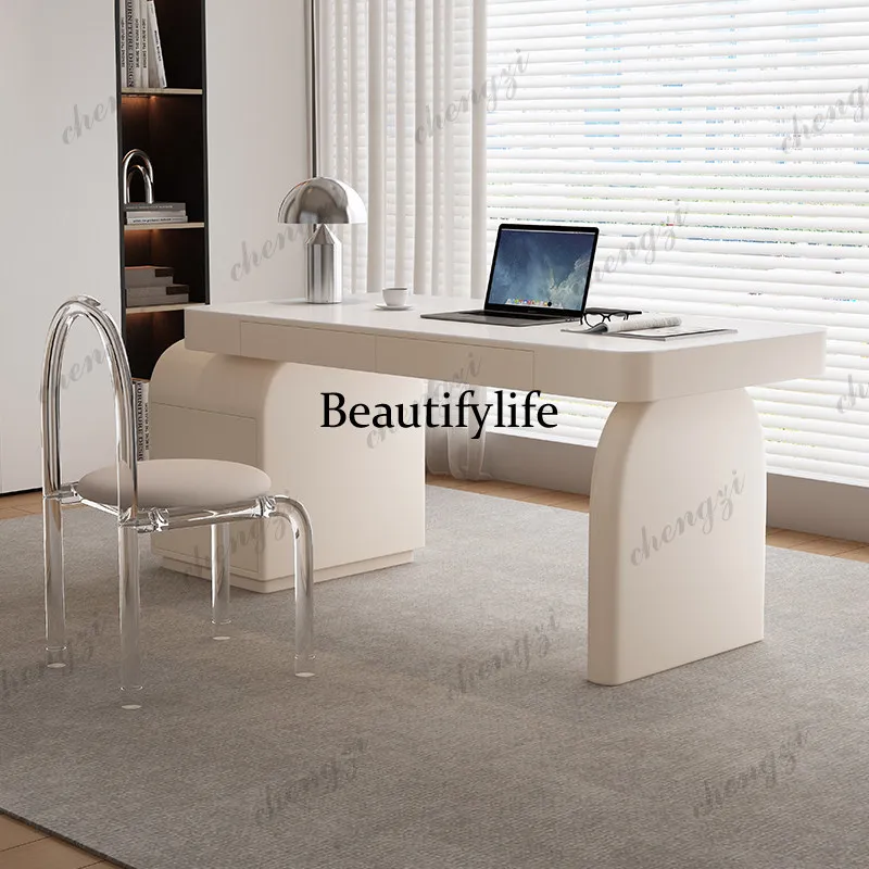 French style, desk, modern simplicity, high-end sense, study, computer desk, light luxury, integrated desk
French style, desk, modern simplicity, high-end sense, study, computer desk, light luxury, integrated desk