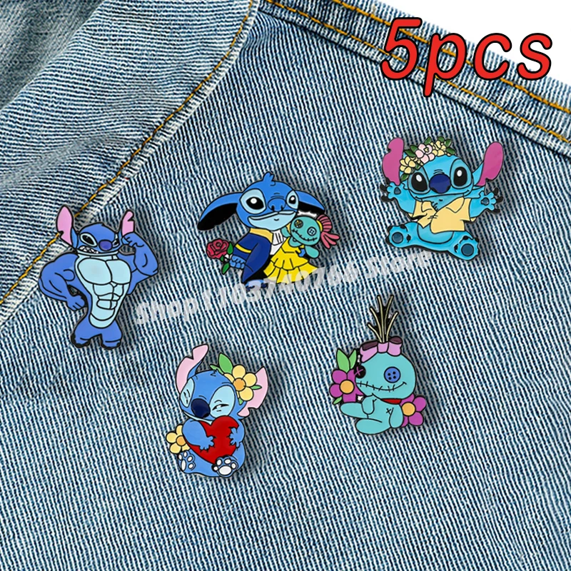 New Disney Stitch Enamel Pin Cartoon Cute Brooch Clothing Backpack Lapel Pin Accessory for Kids Kawaii Jewelry Decoration Gift
New Disney Stitch Enamel Pin Cartoon Cute Brooch Clothing Backpack Lapel Pin Accessory for Kids Kawaii Jewelry Decoration Gift