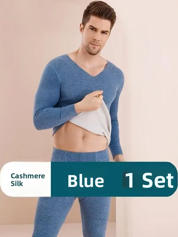 Thiened Fce Warm Underwear Set for Men And Women Long Sve V-Ne Long Pants Home Clothes Thermal Clothing Set
Thiened Fce Warm Underwear Set for Men And Women Long Sve V-Ne Long Pants Home Clothes Thermal Clothing Set