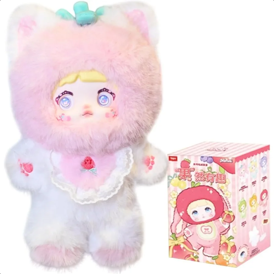 CALEMBOU Plush Blind Box Kawaii Nommi Fruit Series Stuffed Blind Box Doll Kawaii Mystery Plush Toys Collectible for Birthday Gi
CALEMBOU Plush Blind Box Kawaii Nommi Fruit Series Stuffed Blind Box Doll Kawaii Mystery Plush Toys Collectible for Birthday Gi