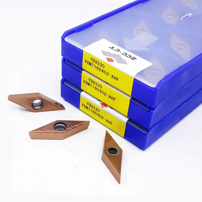 VBMT160402-AHF YB9320/VBMT160404-AHF YB9320/VBMT160408-AHF YB9320 ZCC.CT CNC carbide inserts For Stainless steel 10pcs/box
VBMT160402-AHF YB9320/VBMT160404-AHF YB9320/VBMT160408-AHF YB9320 ZCC.CT CNC carbide inserts For Stainless steel 10pcs/box