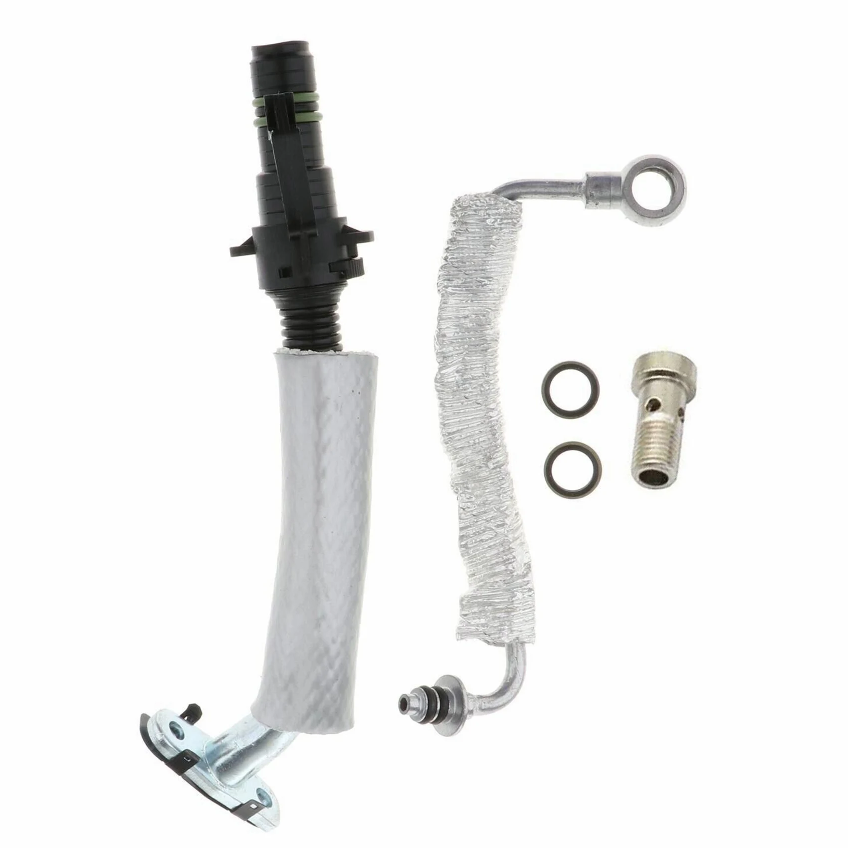 Turbo Oil Return Drain Pipe Tube & Oil Feed Pipe for Encore Cruze 55587854,55592600
Turbo Oil Return Drain Pipe Tube & Oil Feed Pipe for Encore Cruze 55587854,55592600