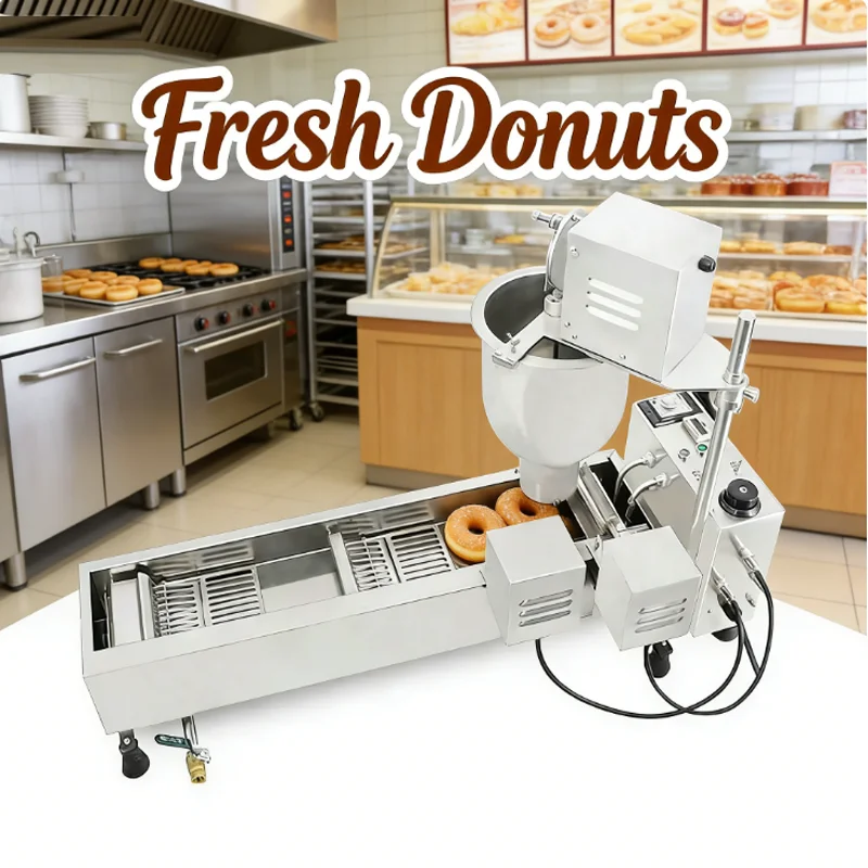 Full Automatic Commercial Industrial Doughnut Making Machine Deep Fried Bread Machine
Full Automatic Commercial Industrial Doughnut Making Machine Deep Fried Bread Machine