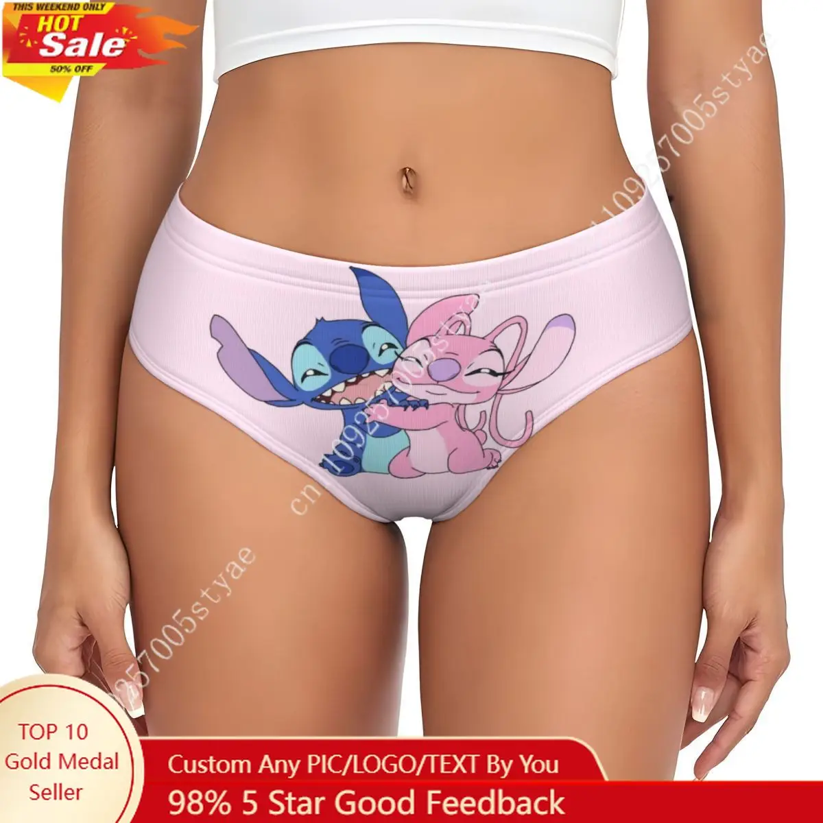 Custom Womens Lilo And Stitch Panties Underwear Female Comfort Disney Briefs Underpants
Custom Womens Lilo And Stitch Panties Underwear Female Comfort Disney Briefs Underpants