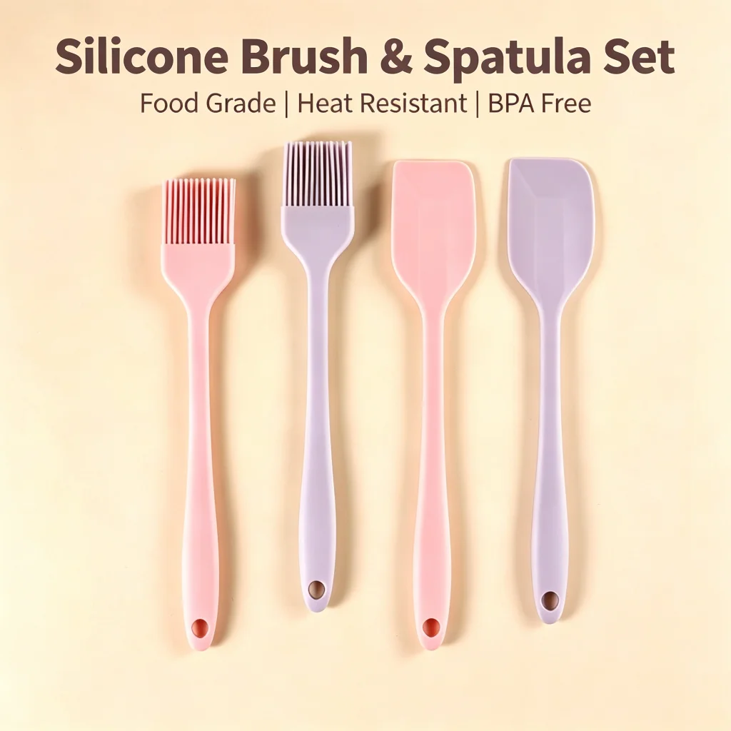 Silicone Wax Brush & Spatula Set Food Grade Heat Resistant Reusable for Paraffin Wax Warmer Hair Removal Waxing Kit
Silicone Wax Brush & Spatula Set Food Grade Heat Resistant Reusable for Paraffin Wax Warmer Hair Removal Waxing Kit